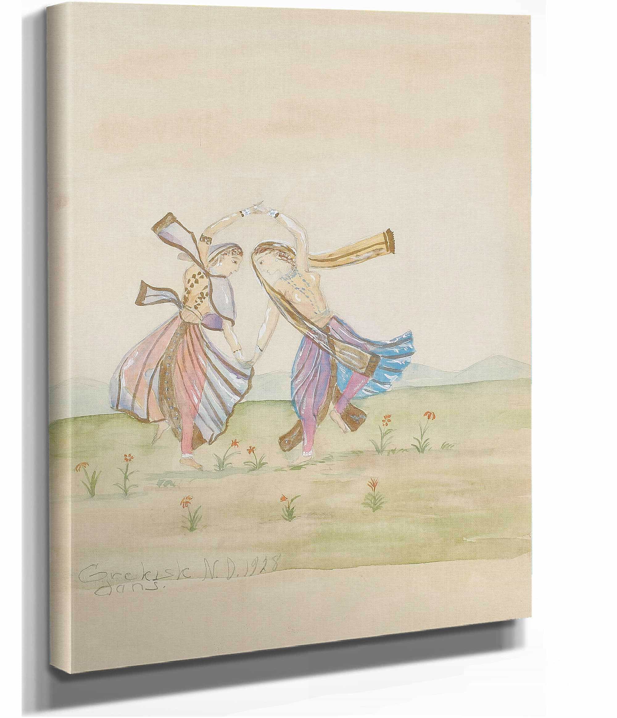 Grekisk Dans by Nils Dardel