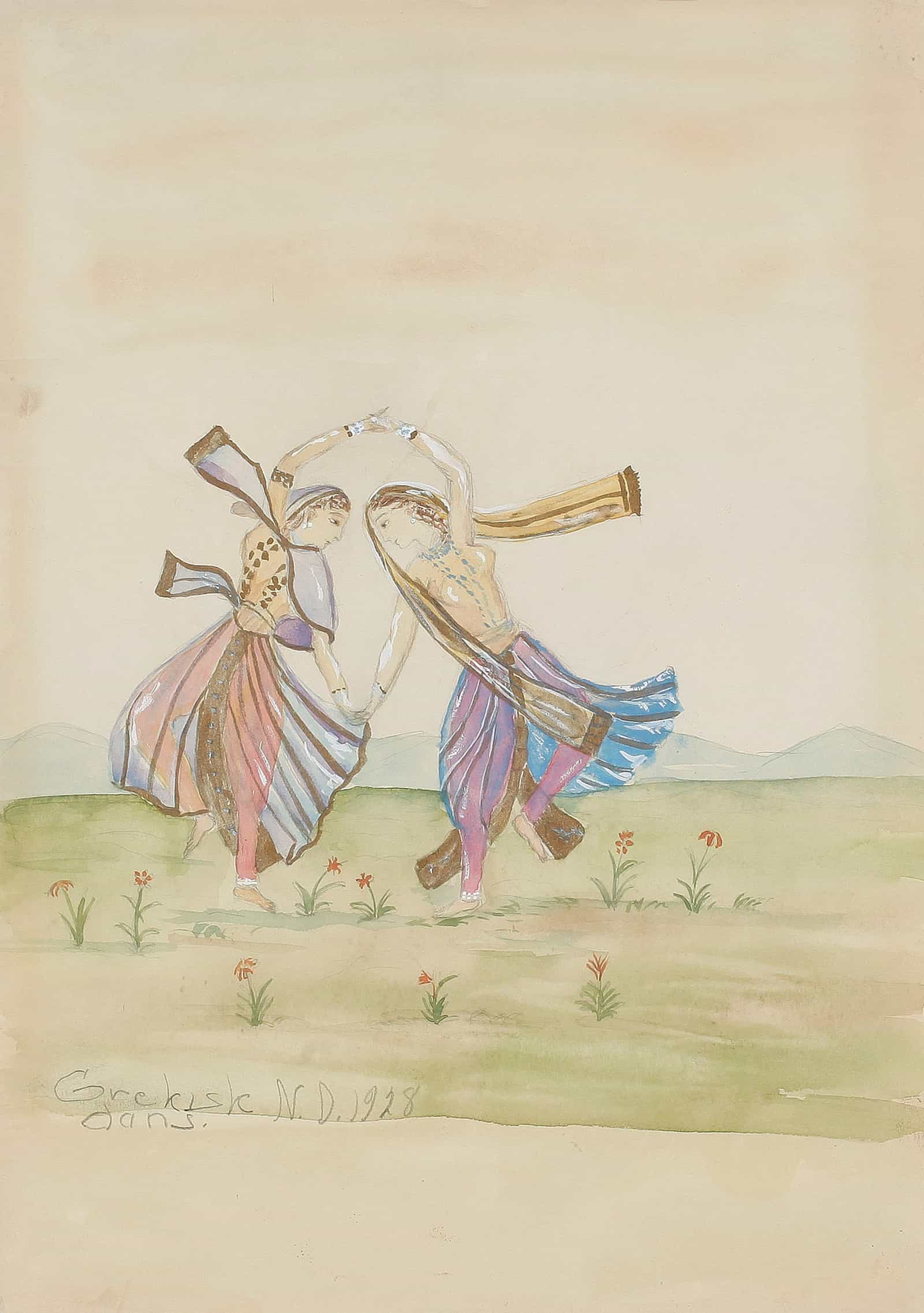 Grekisk Dans by Nils Dardel