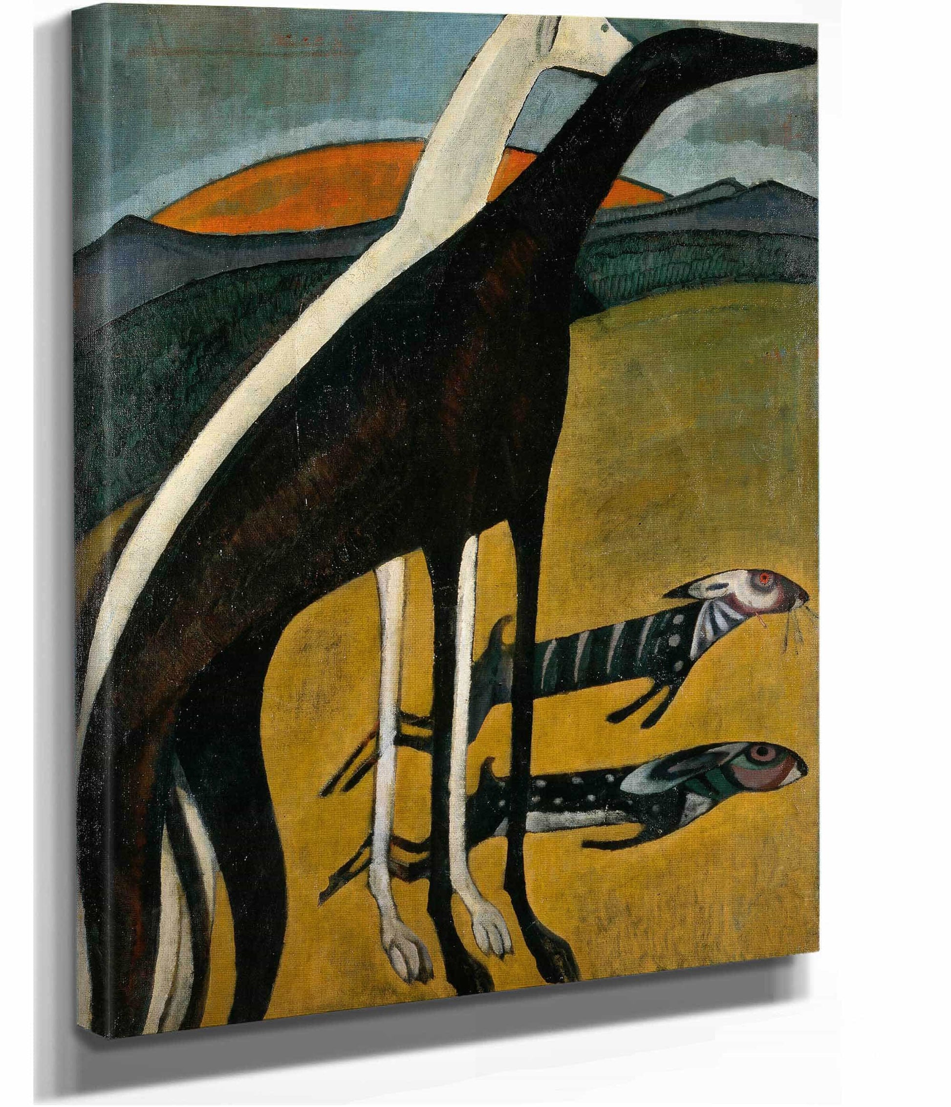 Greyhounds by Amadeo De Souza Cardoso
