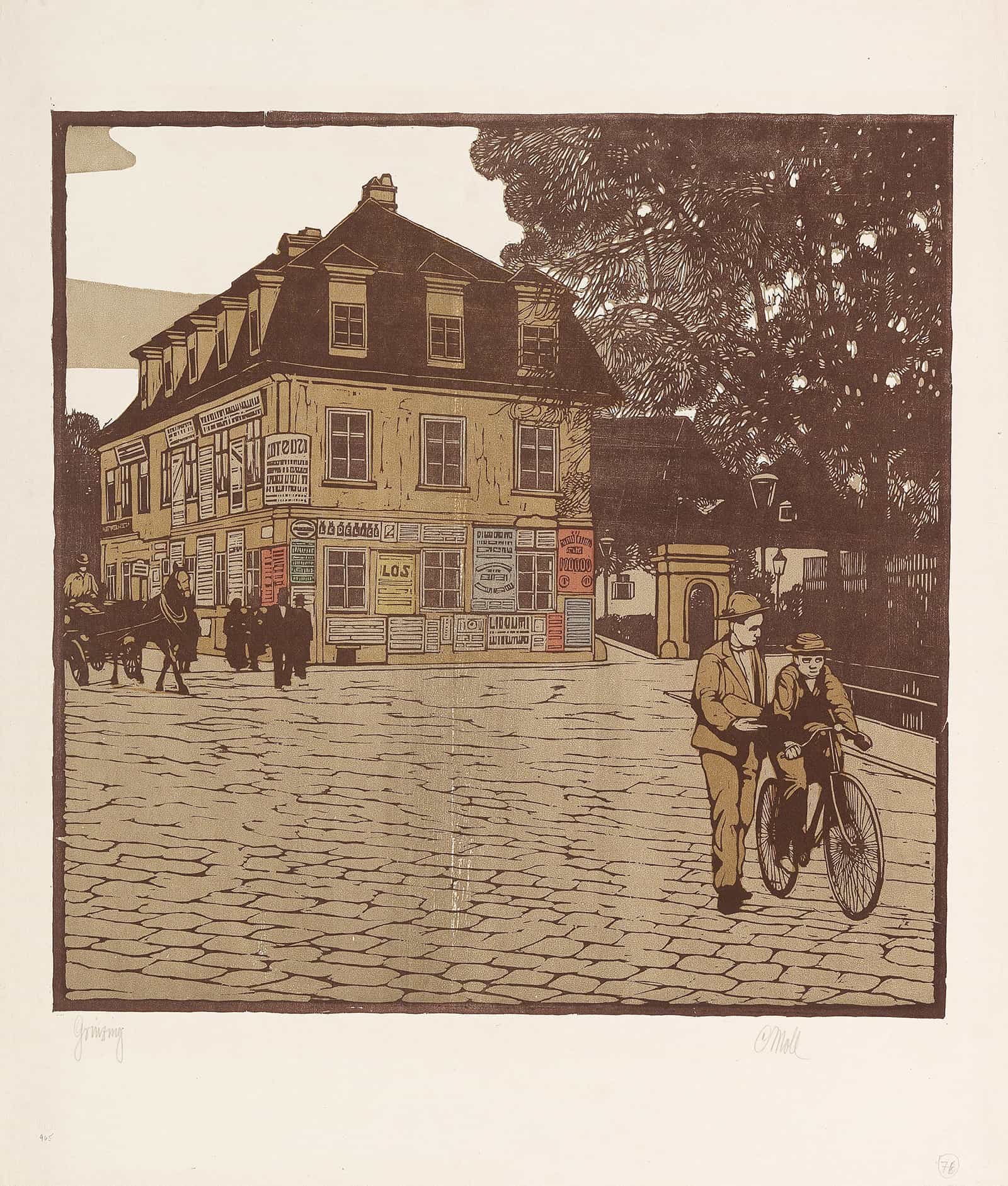 Grinzing by Carl Moll