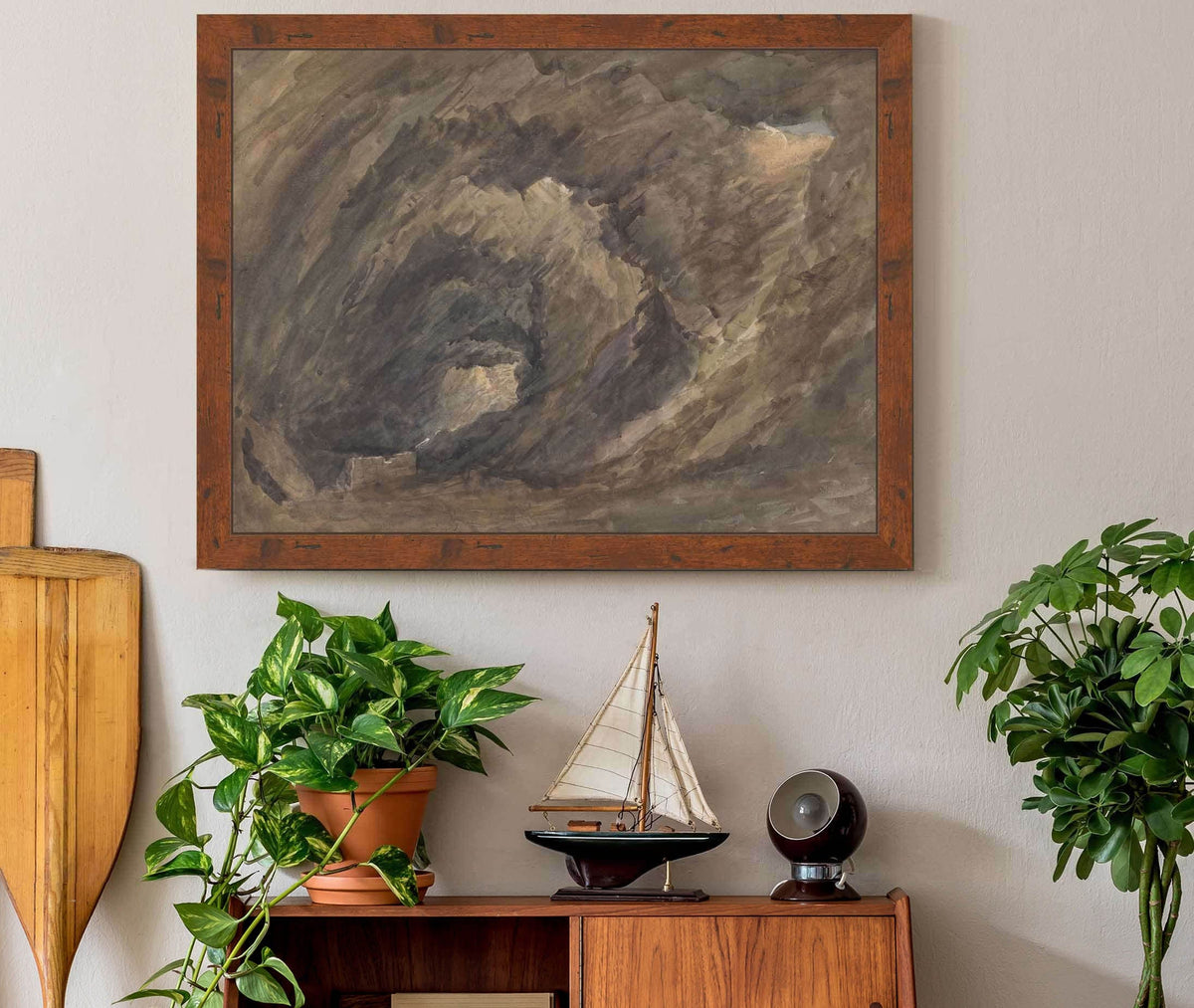 Grotto Interior by David Cox