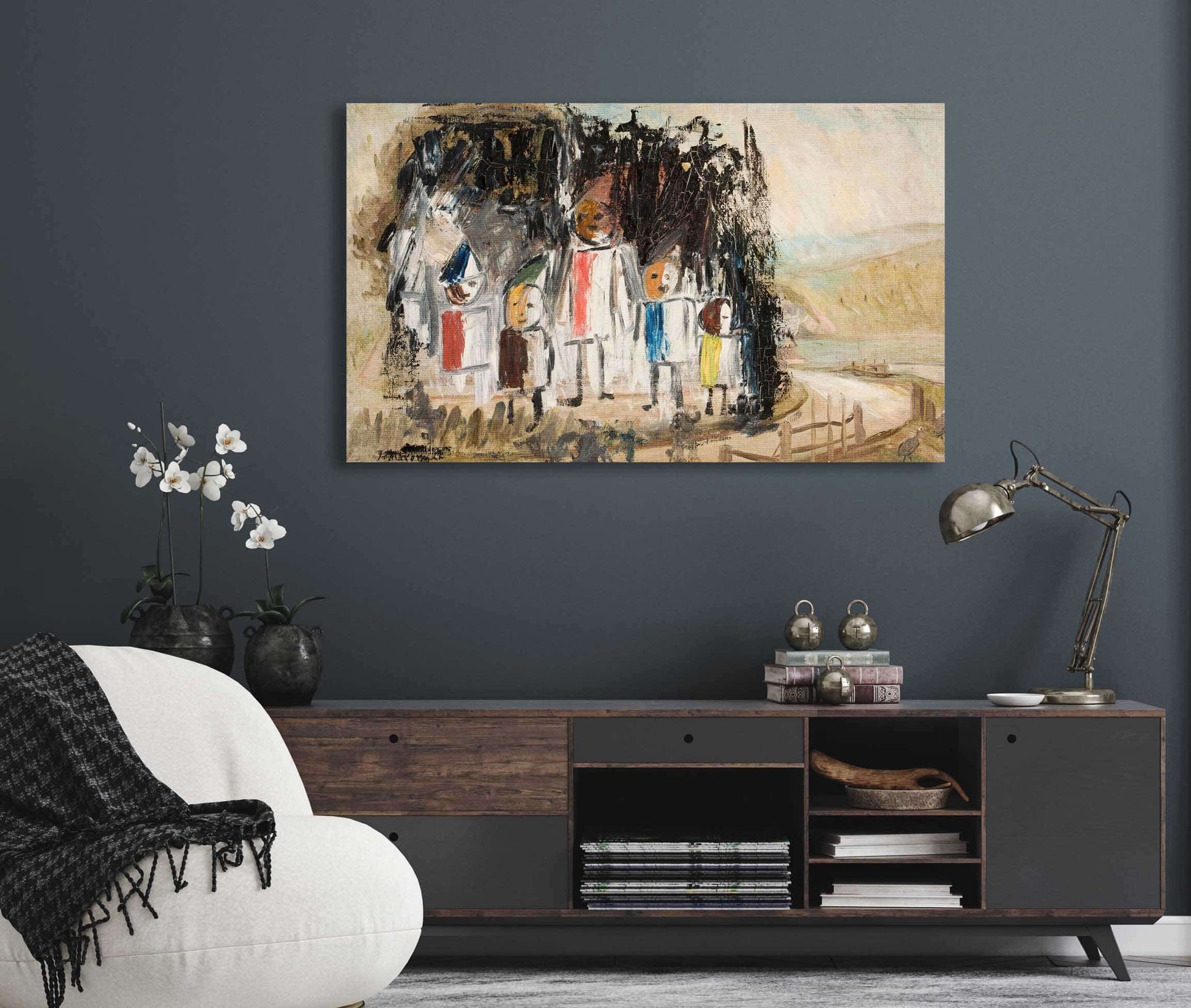 Group Of Children by Tadeusz Makowski