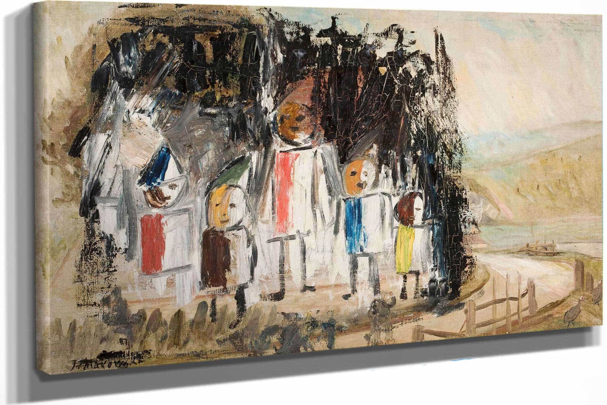 Group Of Children by Tadeusz Makowski