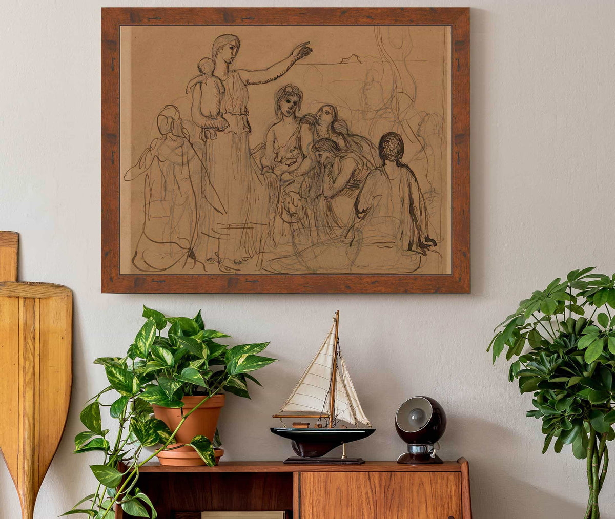 Groupe De Femmes by Pierre Puvis De Chavannes