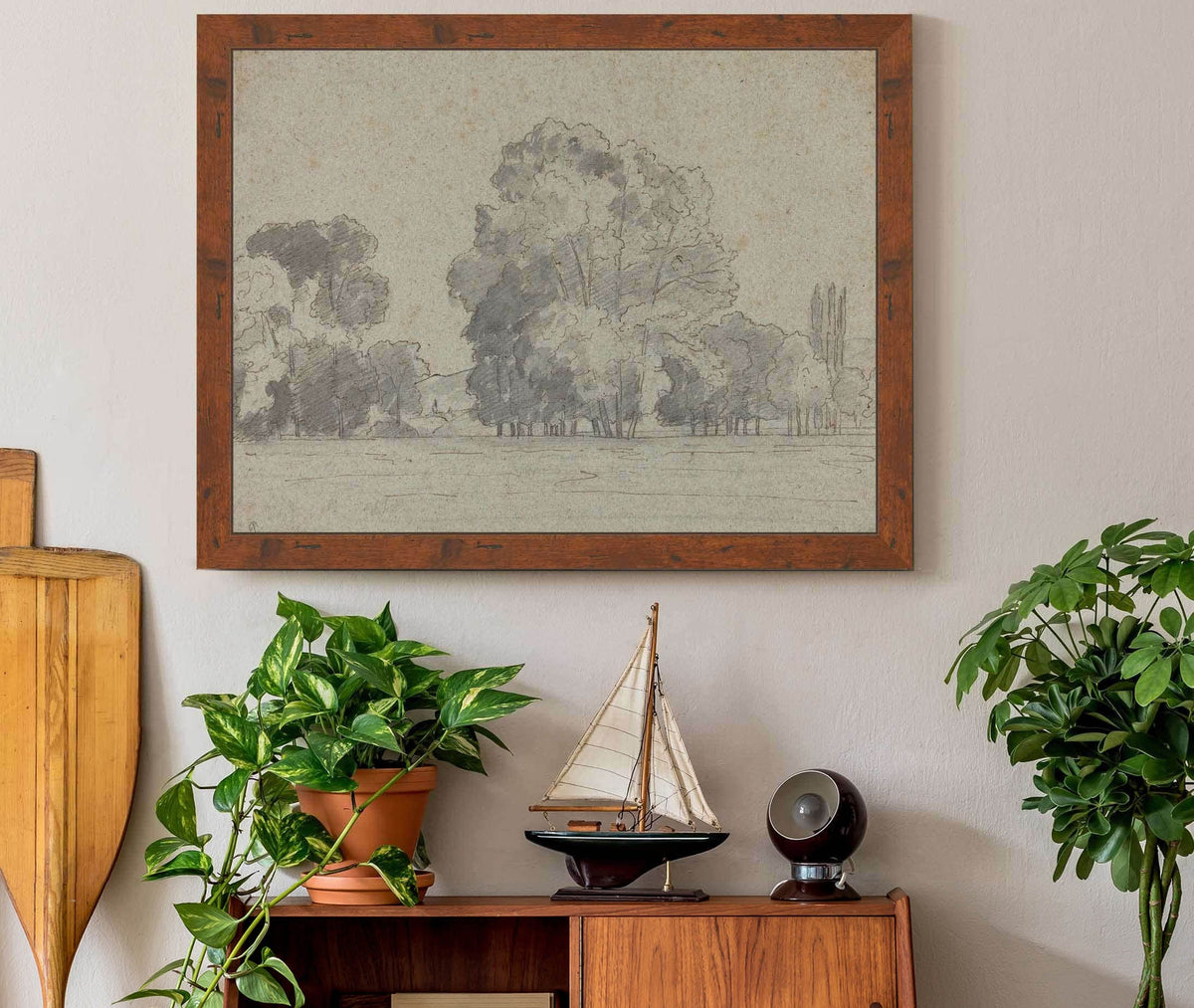 Grove Of Trees by Camille Pissarro