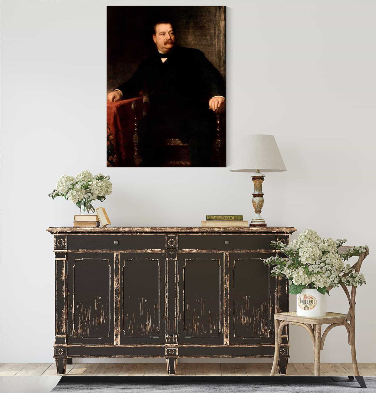 Grover Cleveland by Eastman Johnson