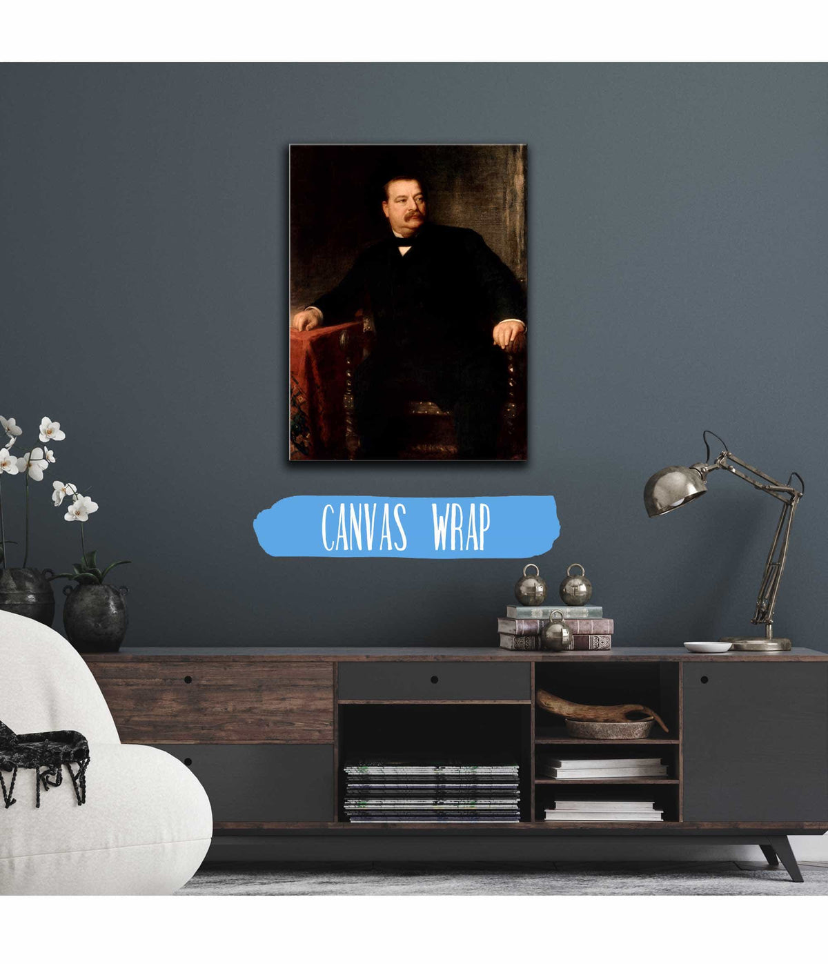 Grover Cleveland by Eastman Johnson