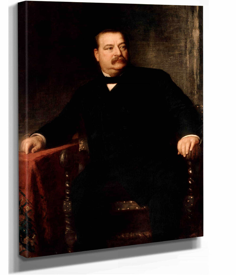 Grover Cleveland by Eastman Johnson