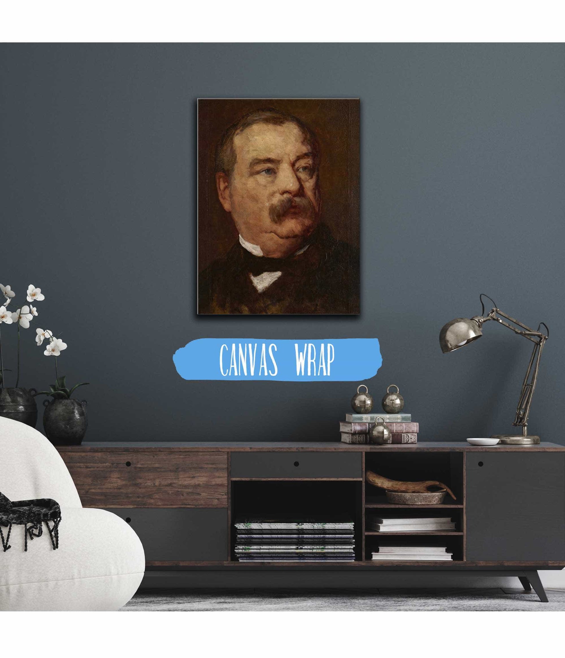 Grover Cleveland by Thomas Eakins