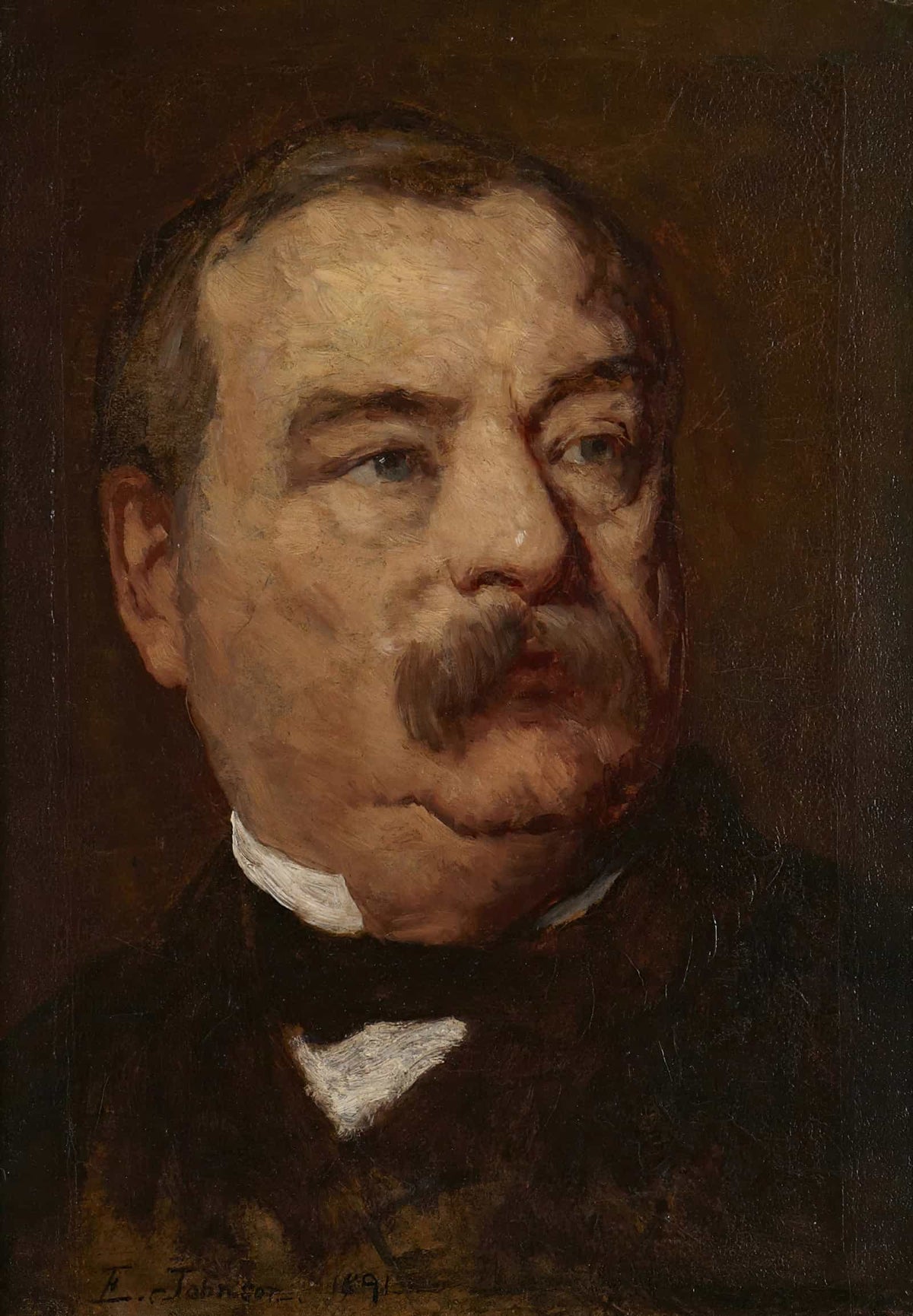Grover Cleveland by Thomas Eakins