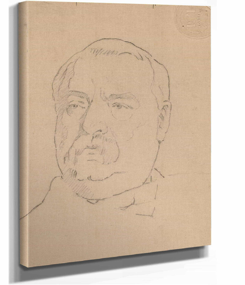 Grover Cleveland Recto by Eastman Johnson