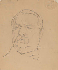 Grover Cleveland Recto by Eastman Johnson