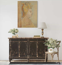 Guerrier by Odilon Redon