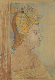 Guerrier by Odilon Redon