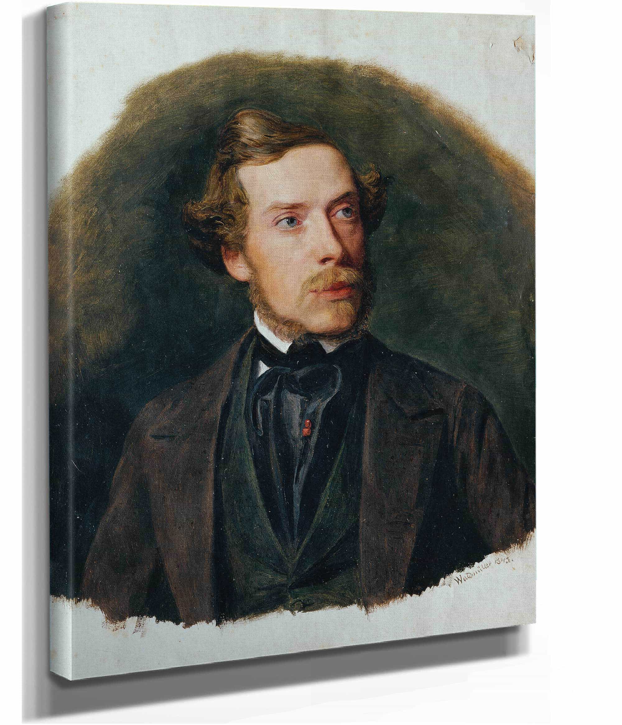 Gustav Barth Chormeister Des Wiener Mannergesangsvereins by Ferdinand Georg Waldmuller