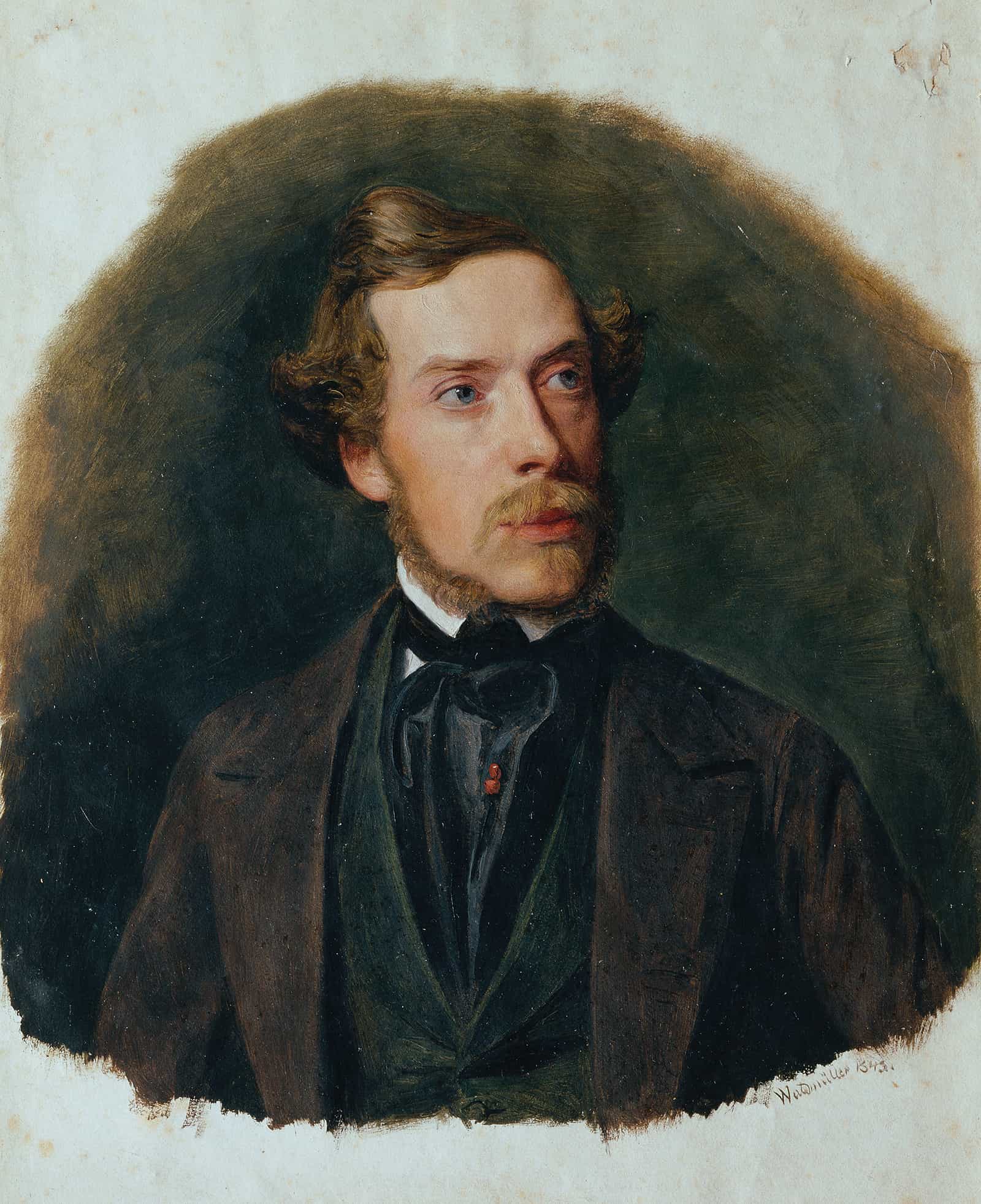 Gustav Barth Chormeister Des Wiener Mannergesangsvereins by Ferdinand Georg Waldmuller