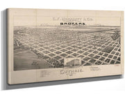 Guthrie Oklahoma Indian Territory Jan 22nd 1890  State Of Oklahoma