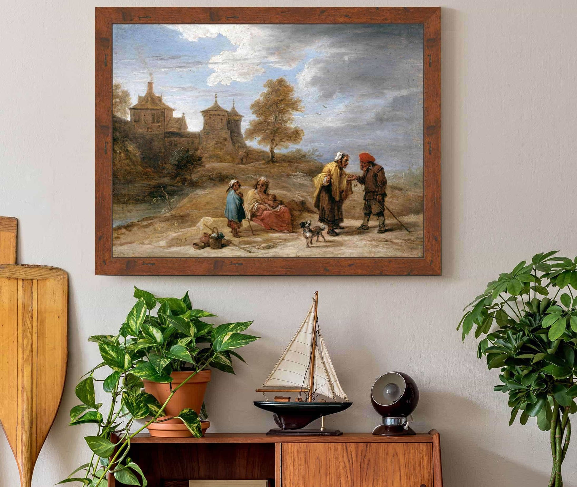 Gypsies In A Landscape by David Teniers The Younger