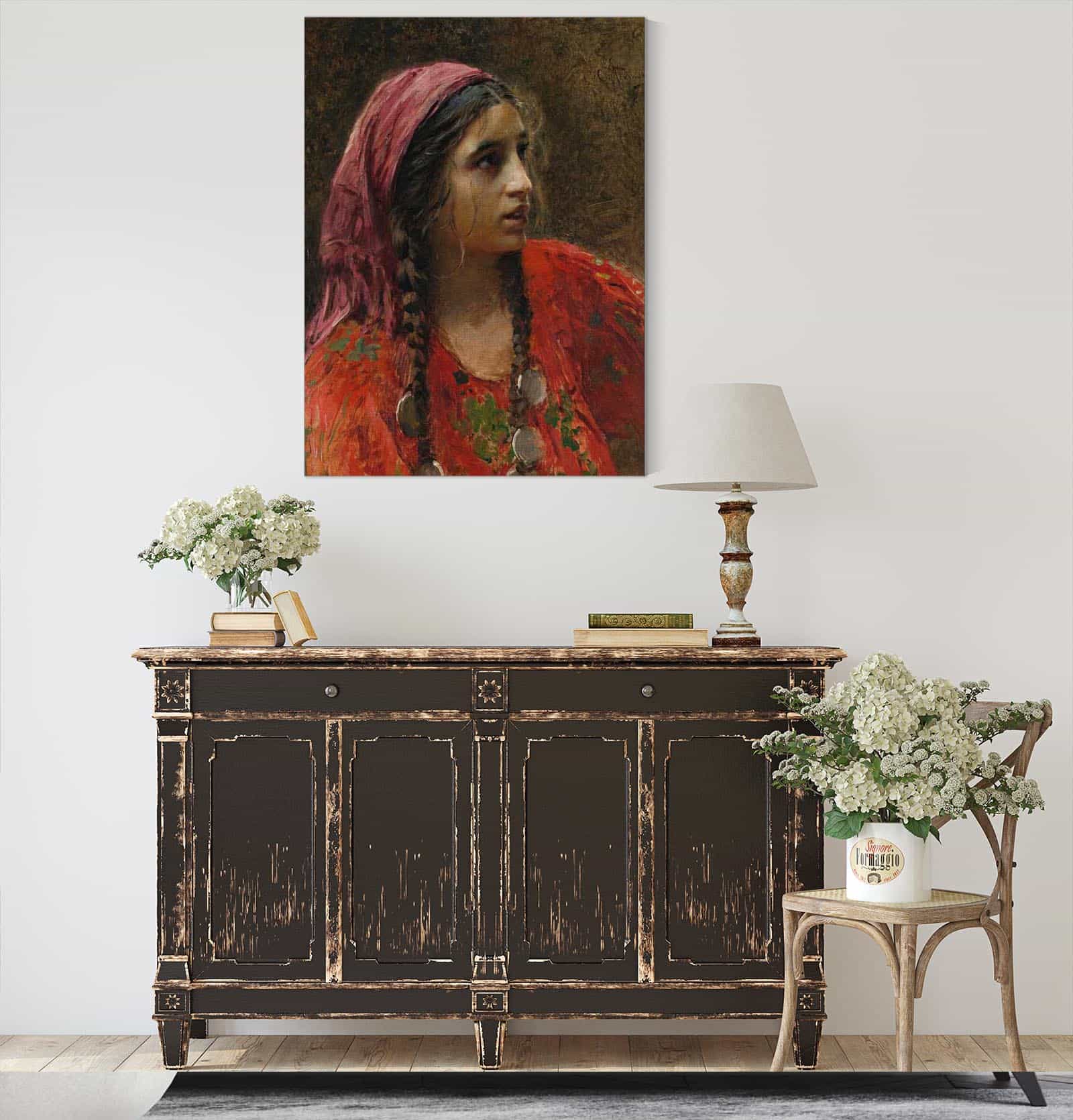 Gypsy by Konstantin Egorovich Makovsky