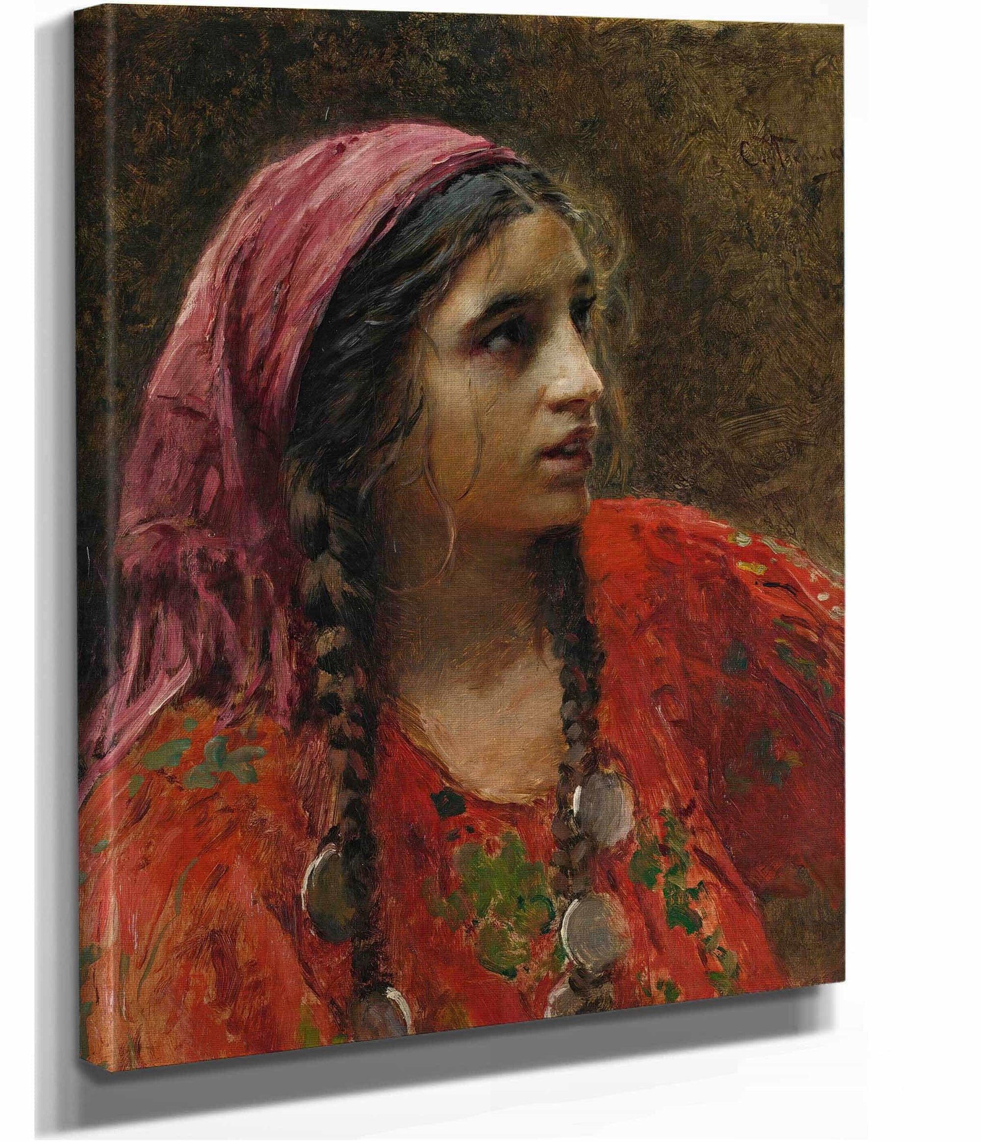 Gypsy by Konstantin Egorovich Makovsky