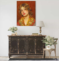 Gypsy Girl by Eugen Von Blaas