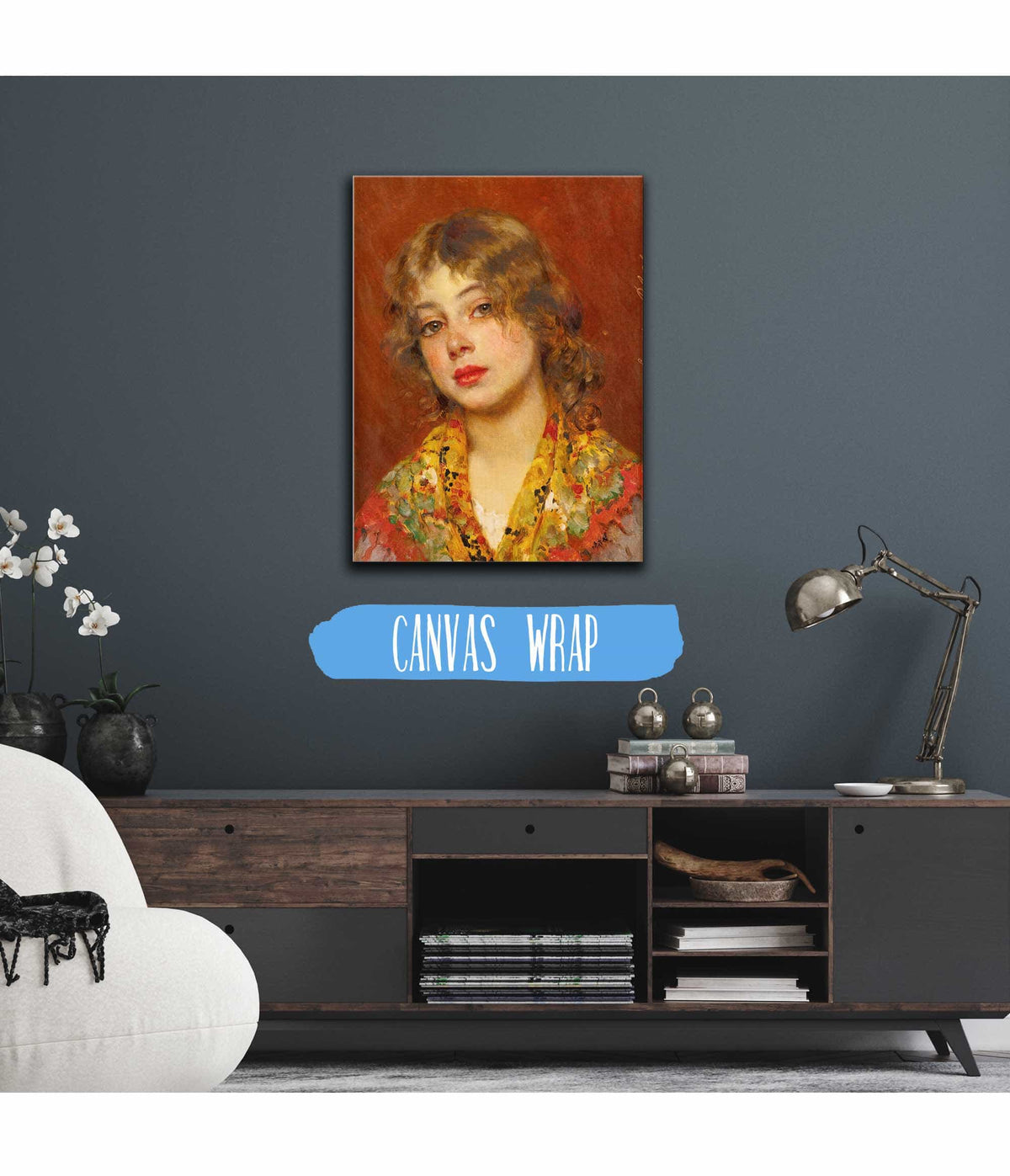 Gypsy Girl by Eugen Von Blaas