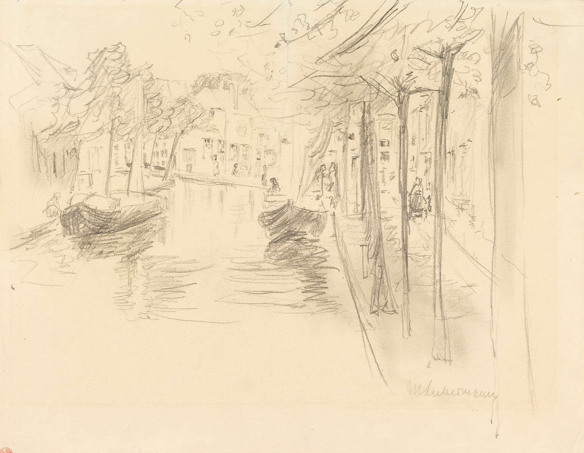 Haarlem by Max Liebermann