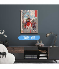 Hachimantaro Yoshiie At Nakoso Barrier by Tsukioka Yoshitoshi