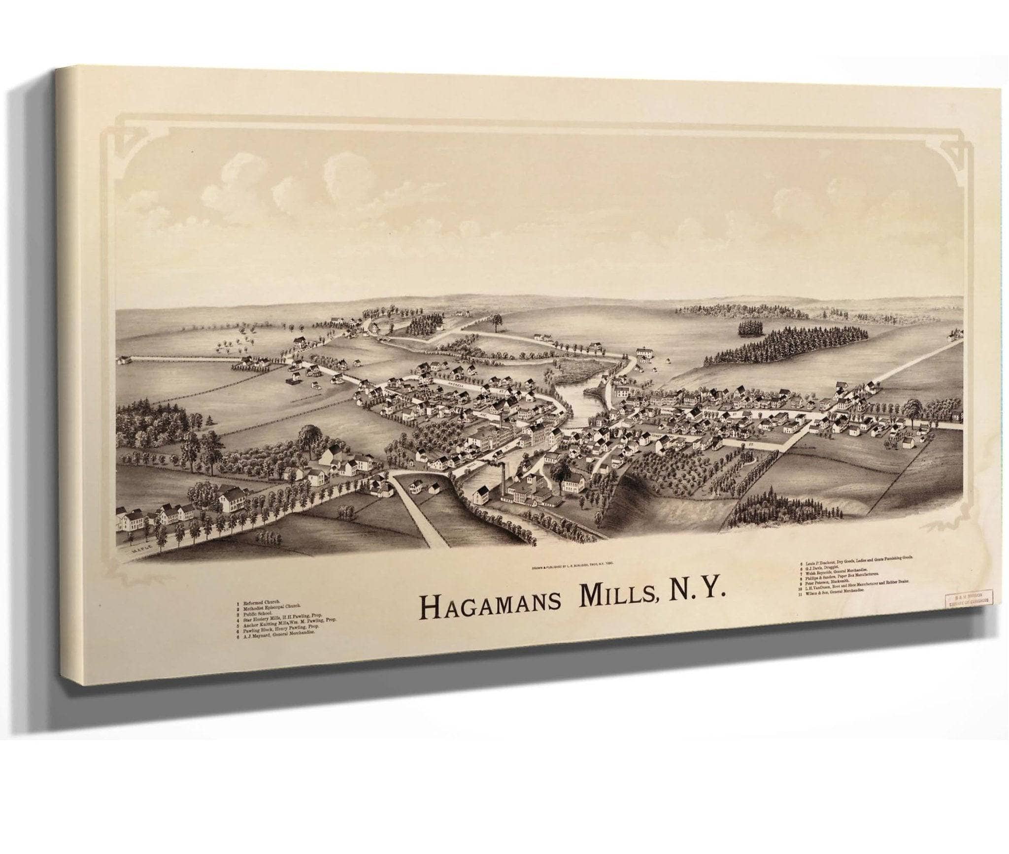 Hagamans Mills Ny  State Of New York