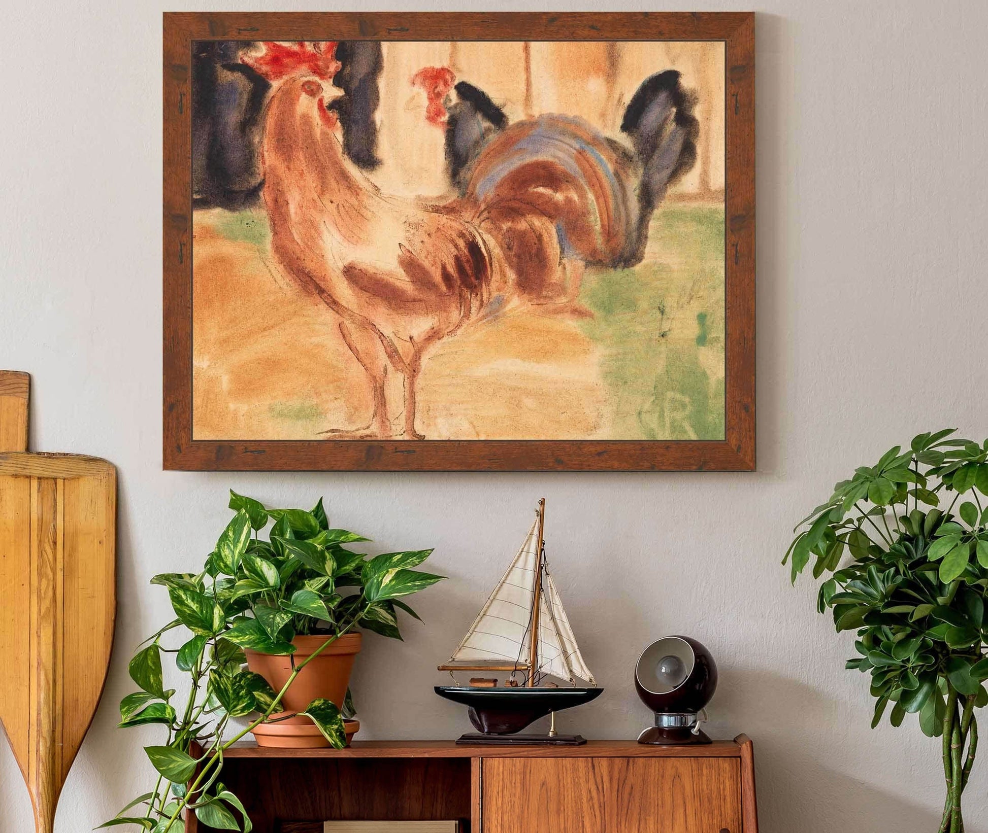 Hahn Und Huhn by Christian Rohlfs