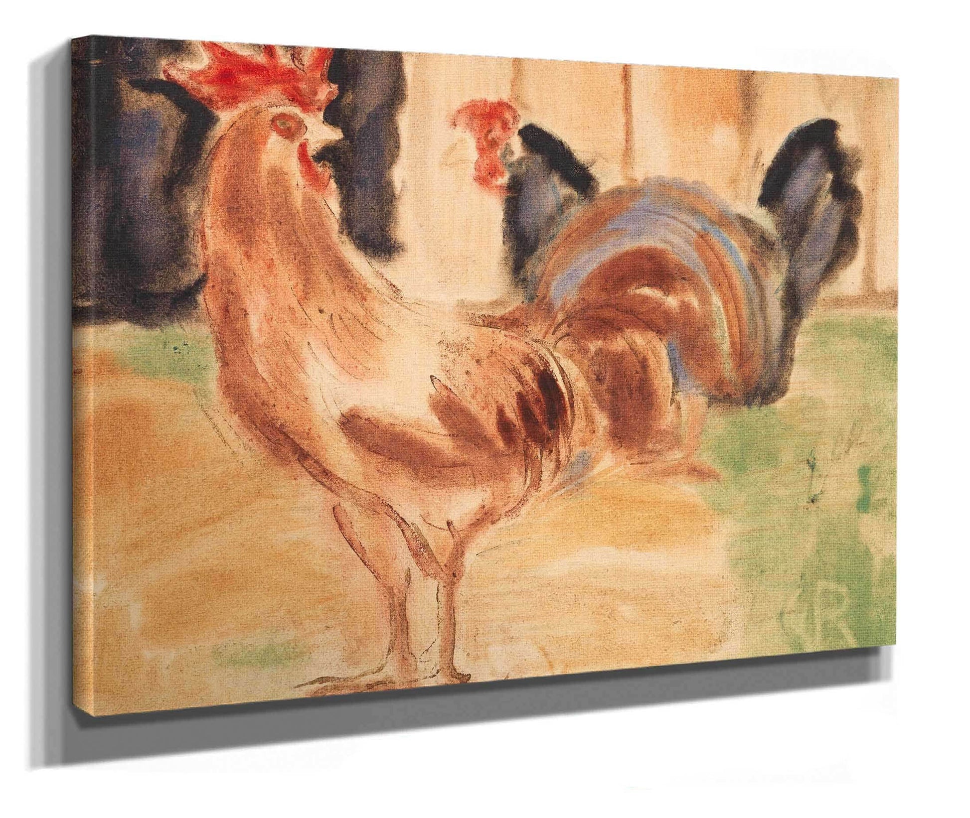 Hahn Und Huhn by Christian Rohlfs