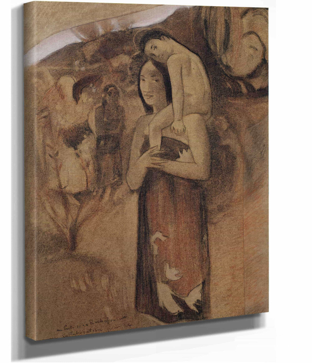 Hail Mary Ia Orana Maria   by Paul Gauguin