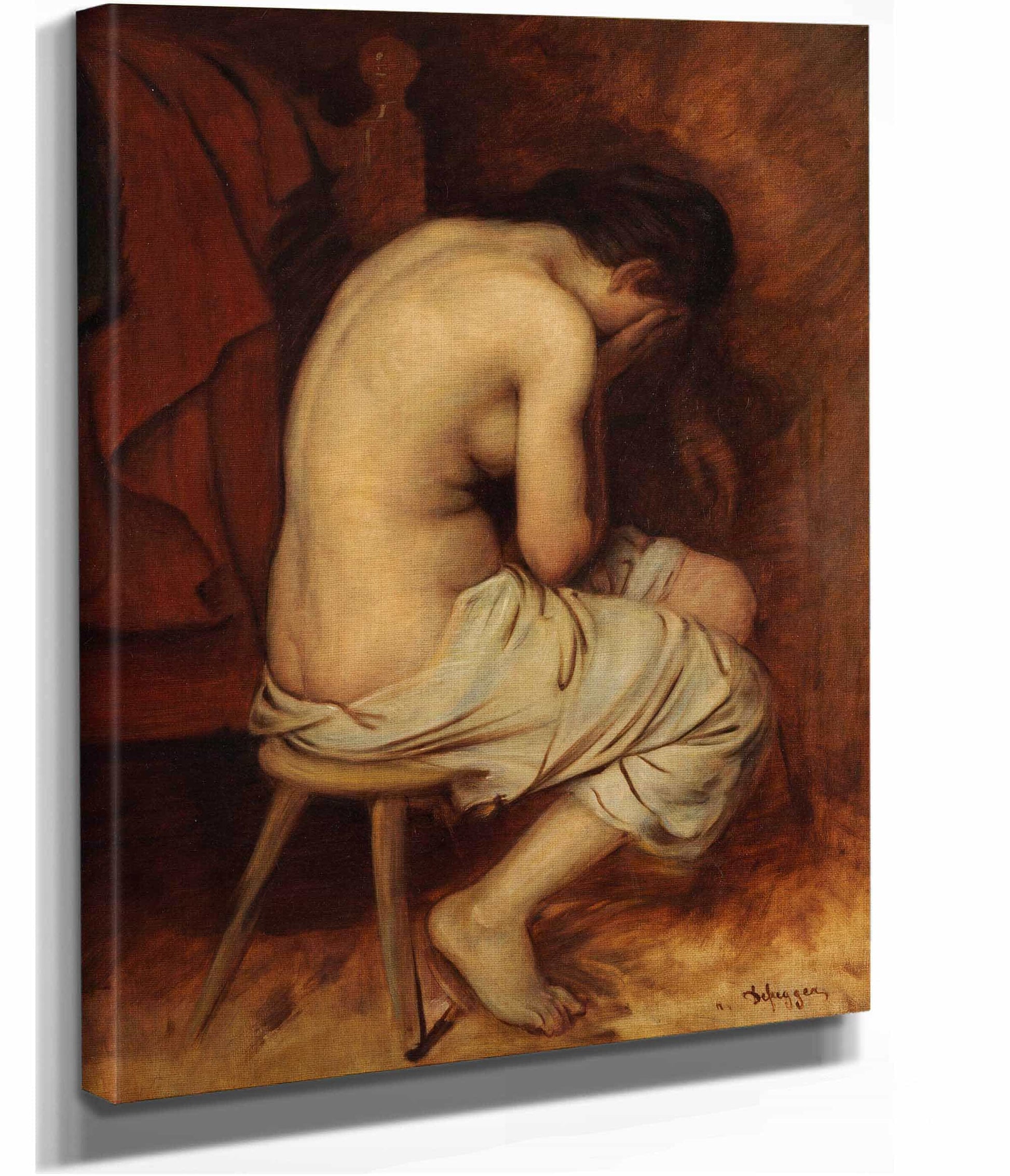 Halbakt by Franz Von Defregger