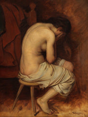 Halbakt by Franz Von Defregger