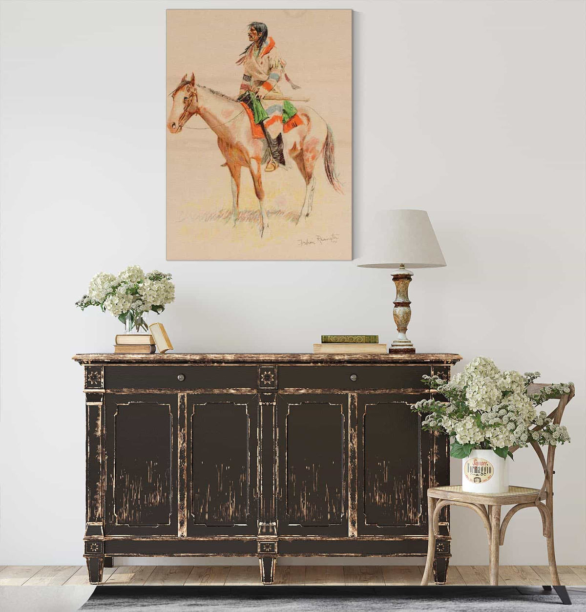 Half Breed by Frederic Remington