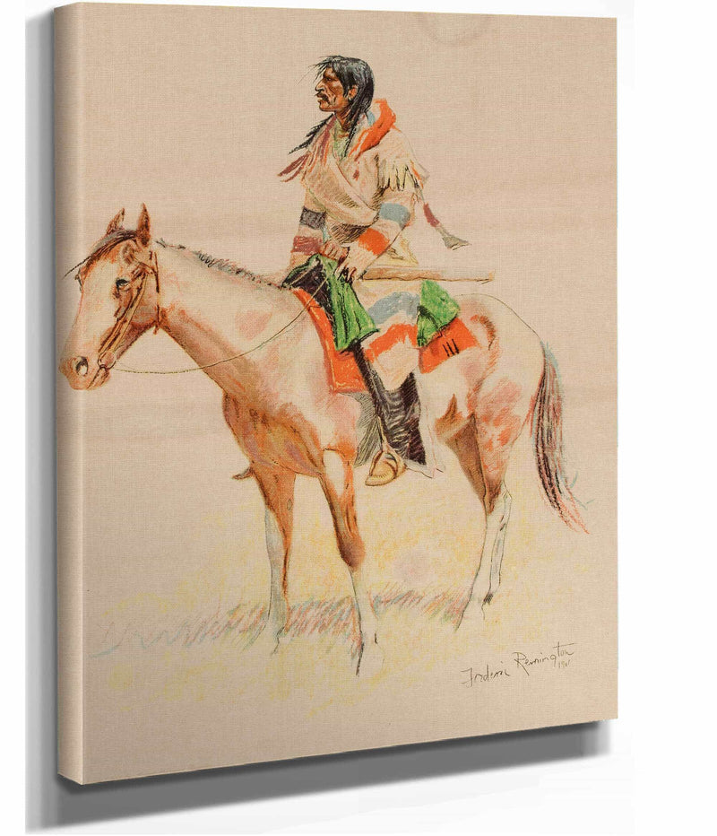 Half Breed by Frederic Remington