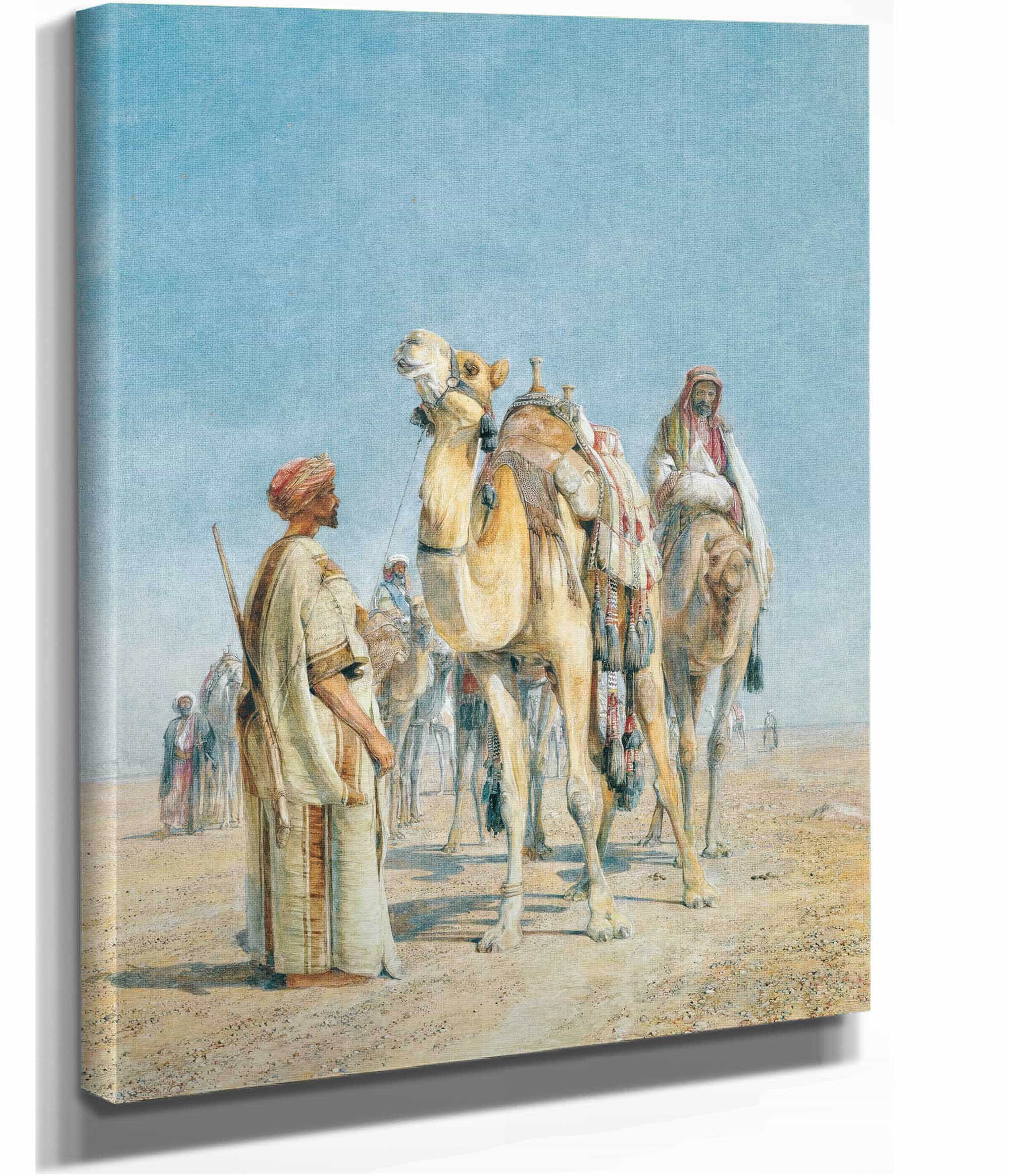 Halt In The Desert by John Frederick Lewis