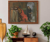 Hamlet Now Might I Do It Act Iii Scene Hamlet by Edwin Austin Abbey