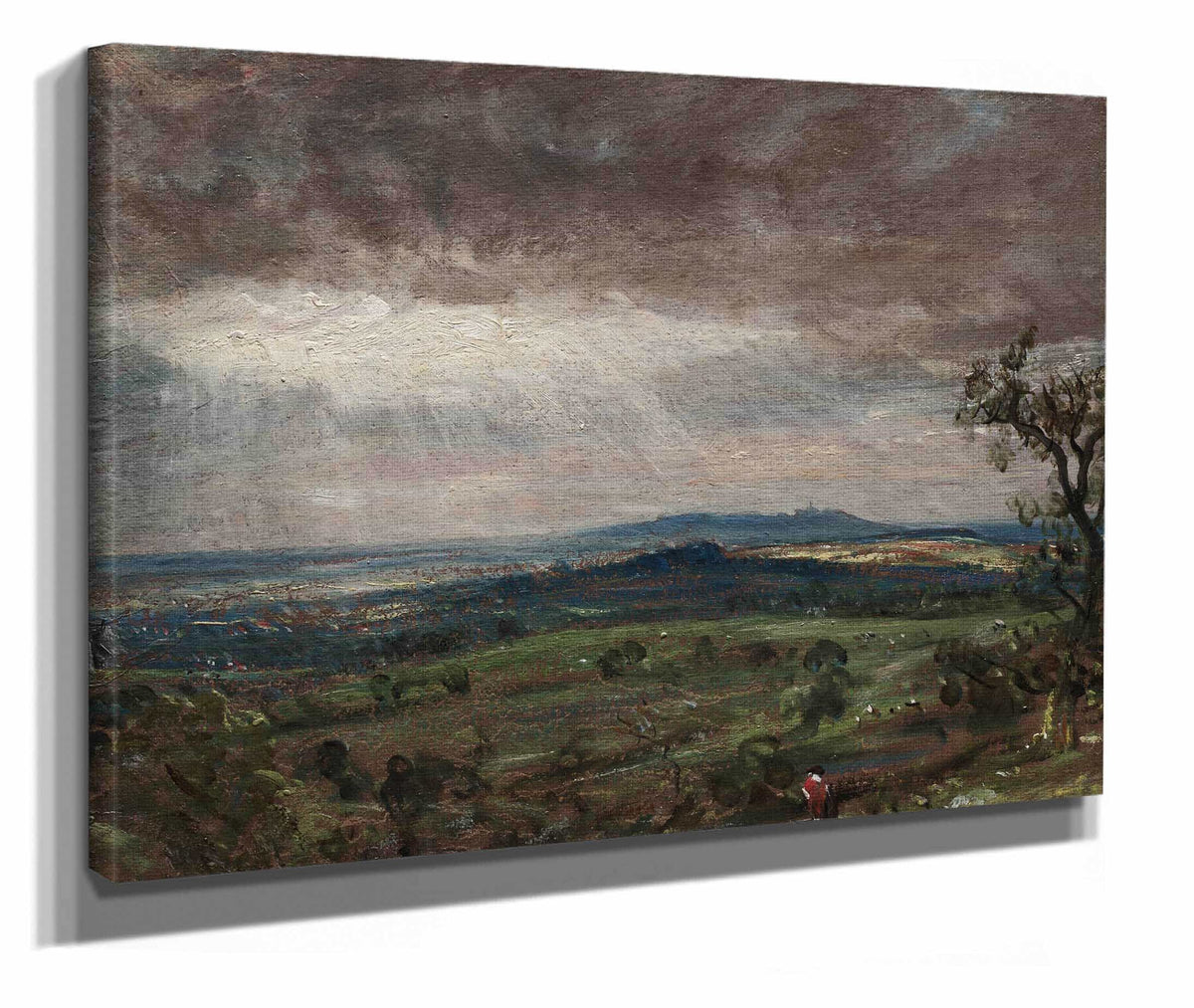 Hampstead Heath Looking Toward Harrow by John Constable