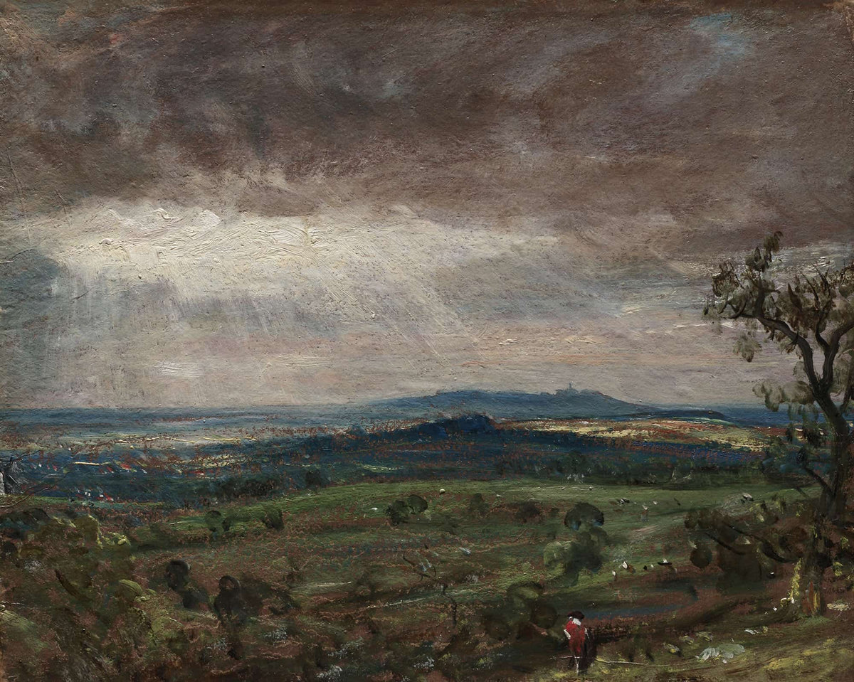 Hampstead Heath Looking Toward Harrow by John Constable