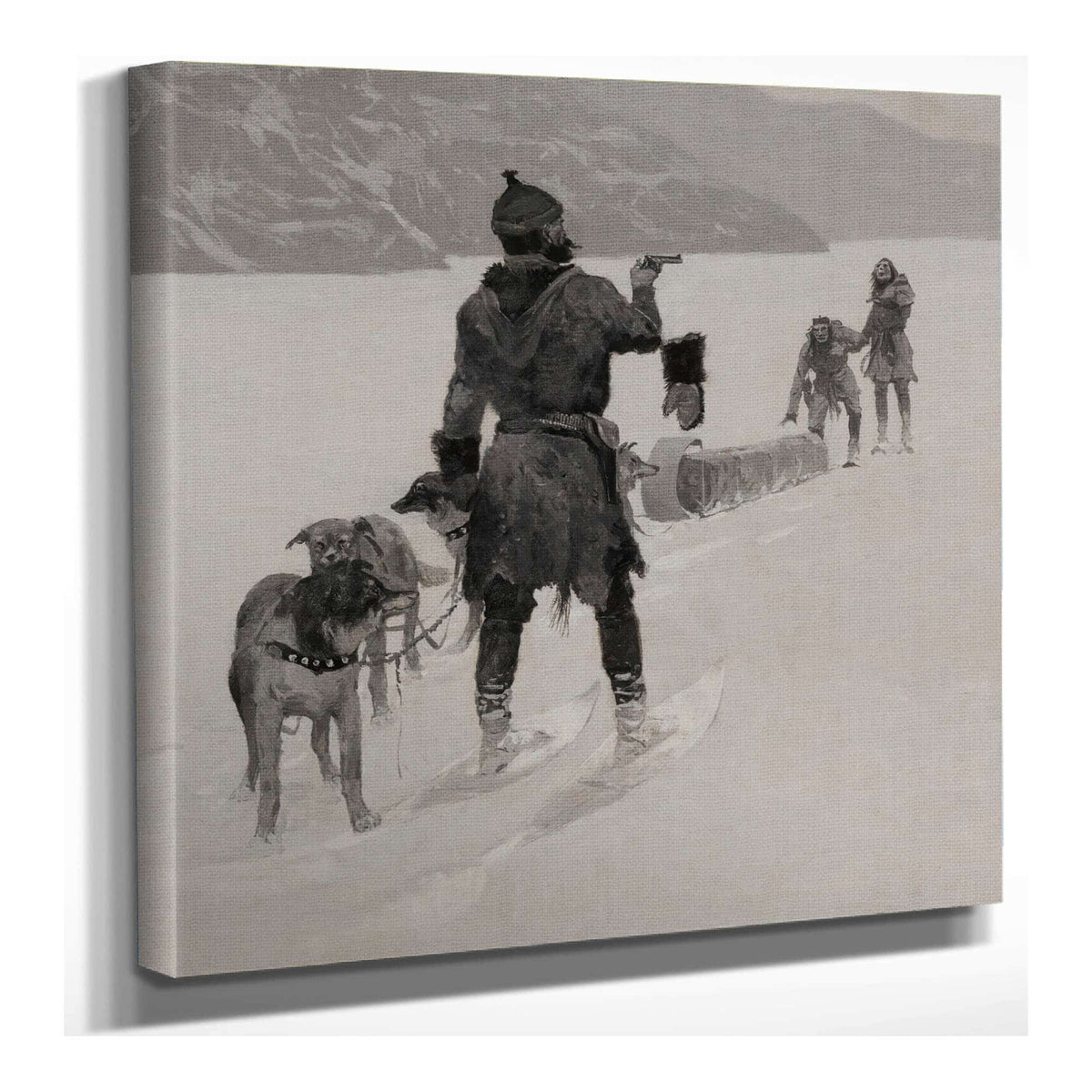 Hands Off by Frederic Remington
