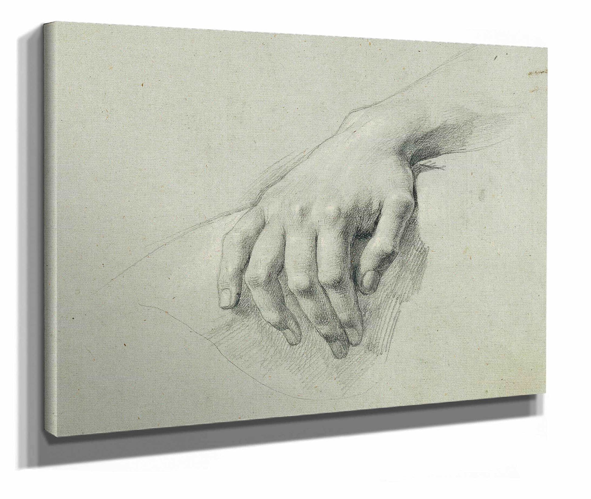Handstudie Zu Arindal Und Daura  by Johann Peter Krafft