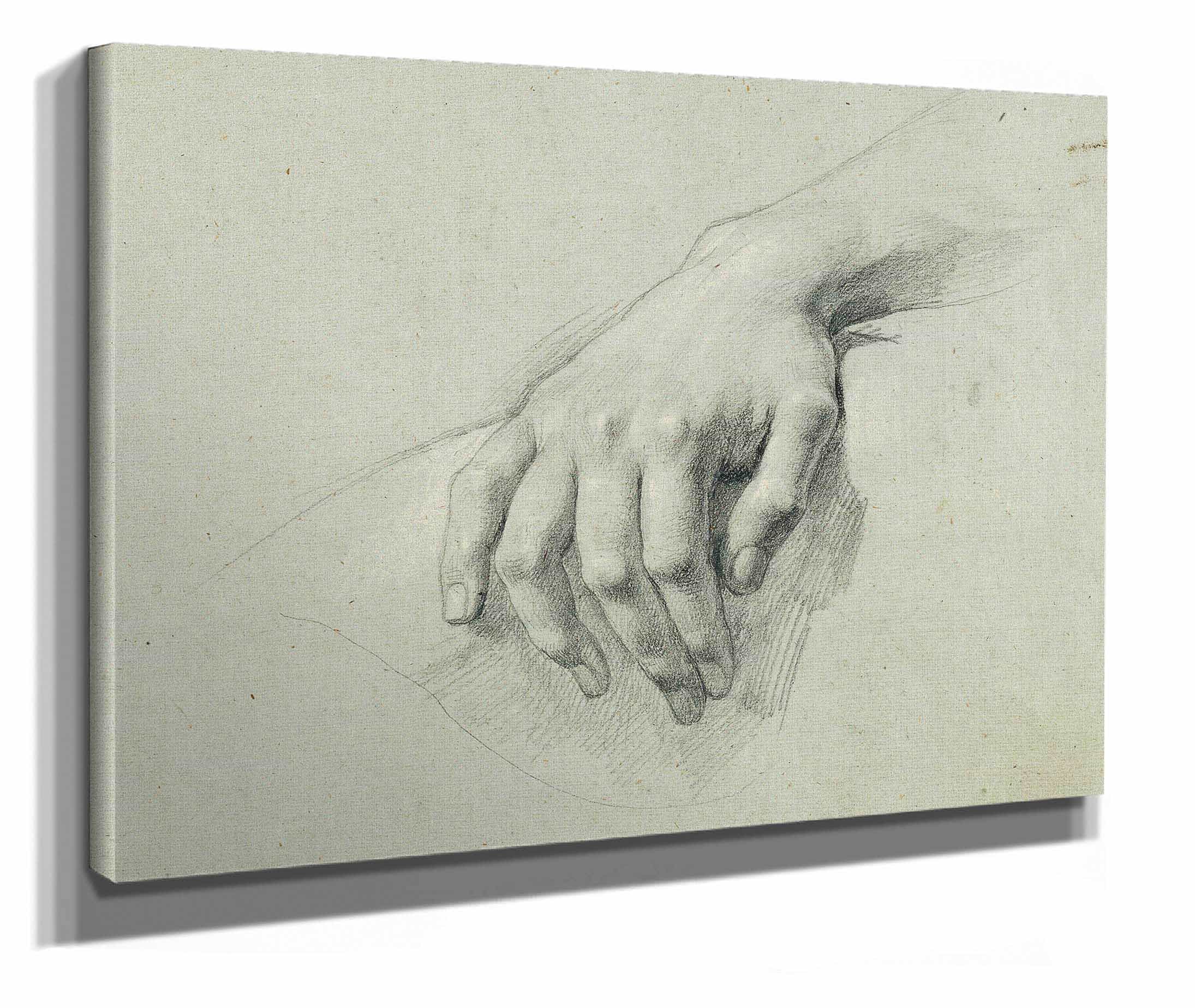 Handstudie Zu Arindal Und Daura  by Johann Peter Krafft