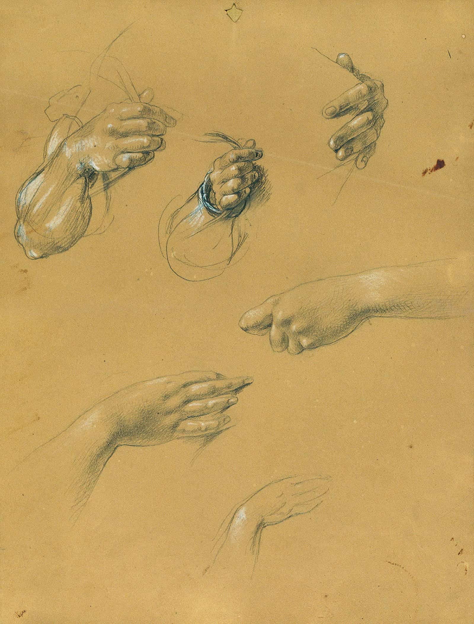 Handstudien by Johann Peter Krafft