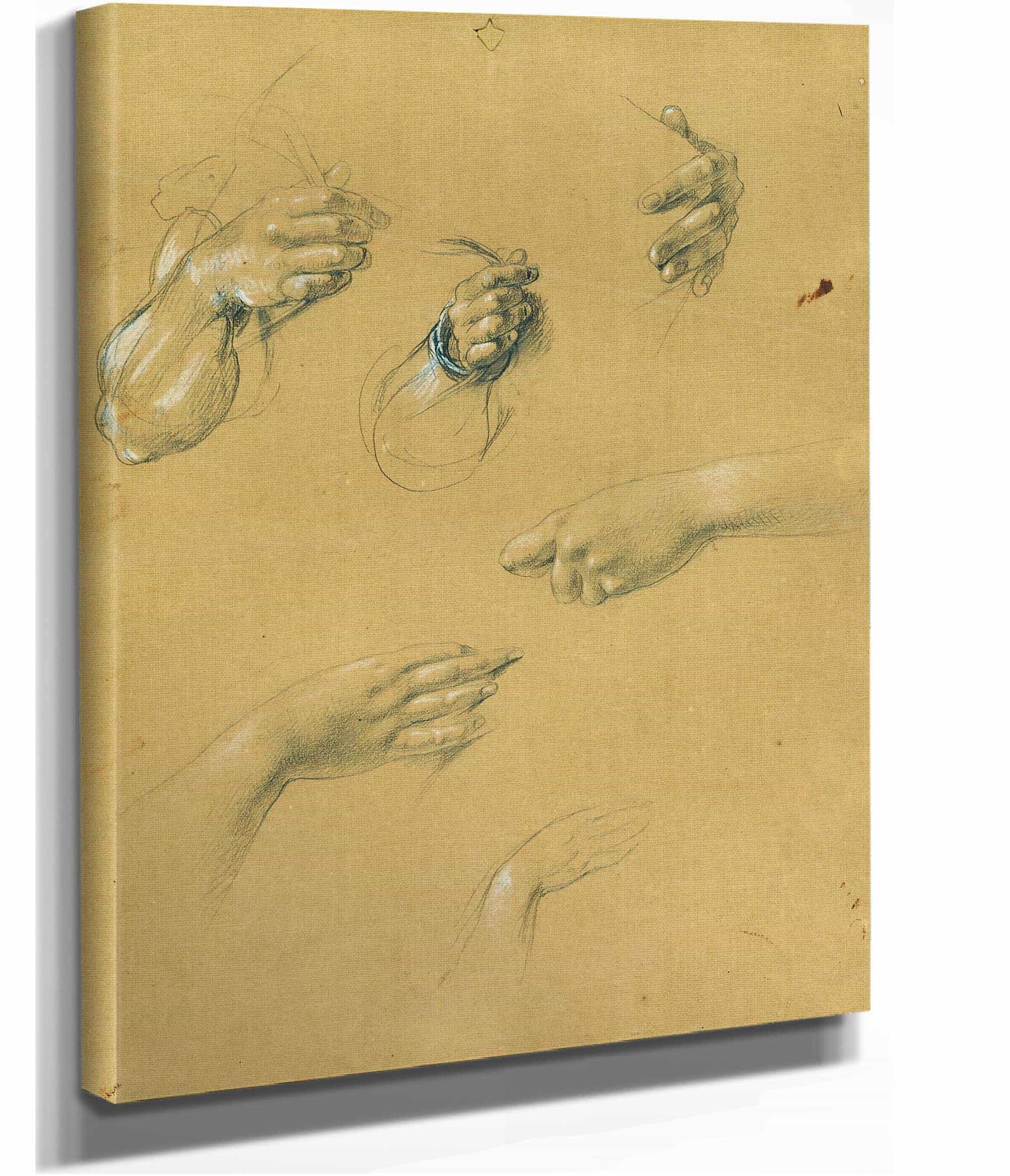 Handstudien by Johann Peter Krafft