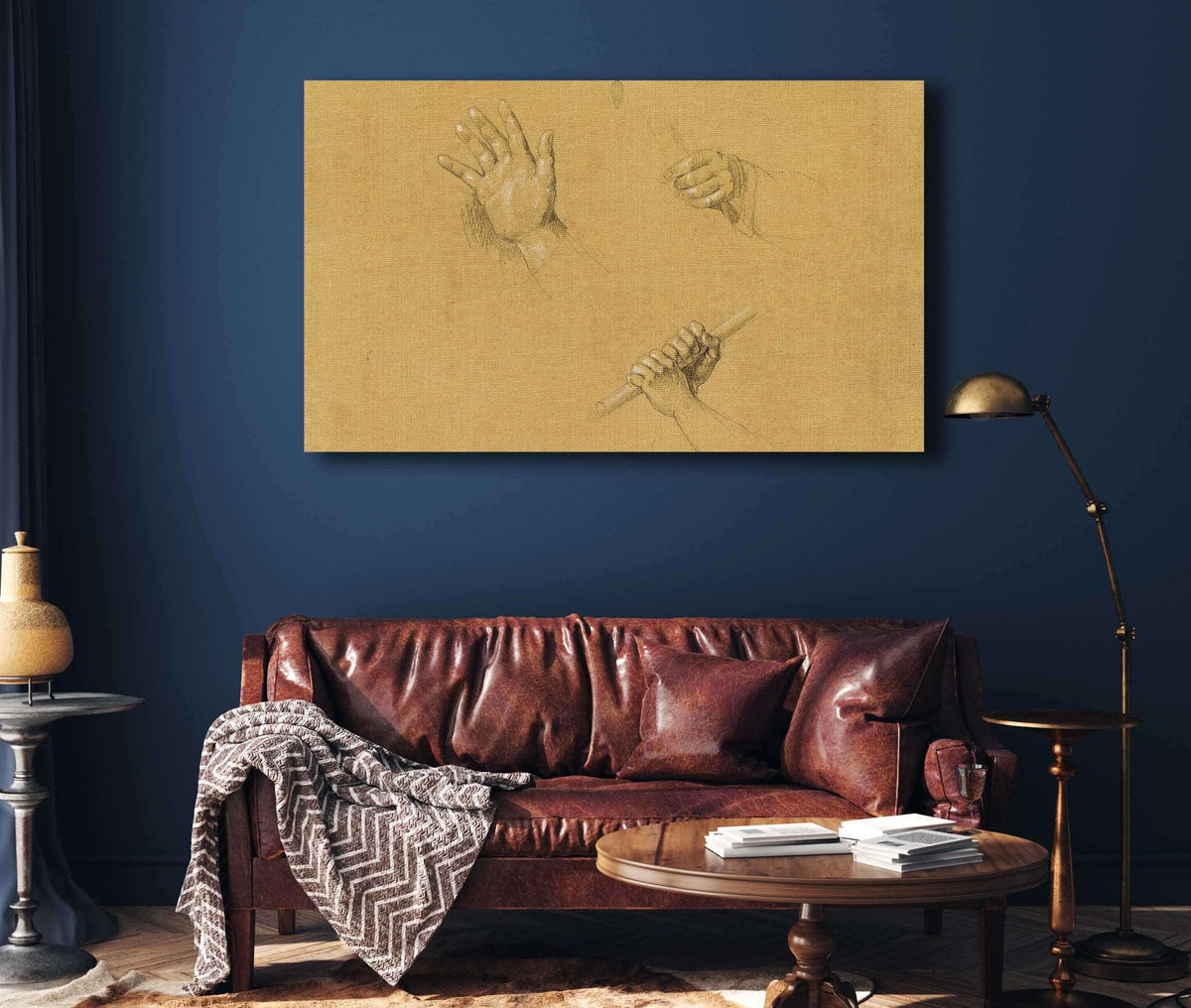 Handstudien Zur Szene Aus Dem Tiroler Freiheitskampf by Johann Peter Krafft