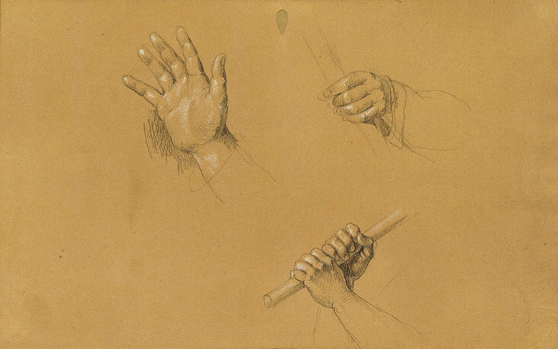 Handstudien Zur Szene Aus Dem Tiroler Freiheitskampf by Johann Peter Krafft