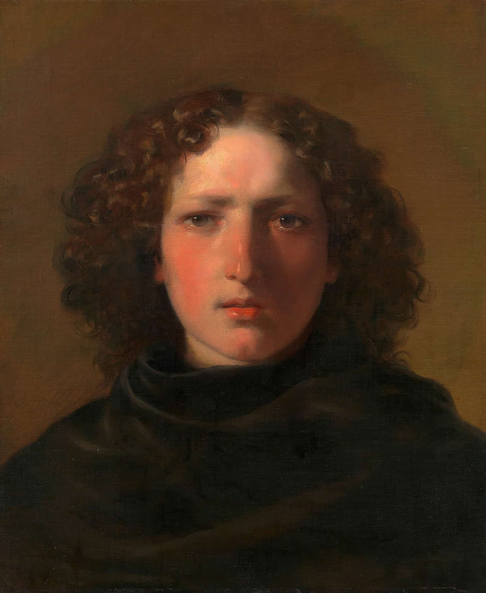 Hans Gasser Bildhauer by Friedrich Von Amerling