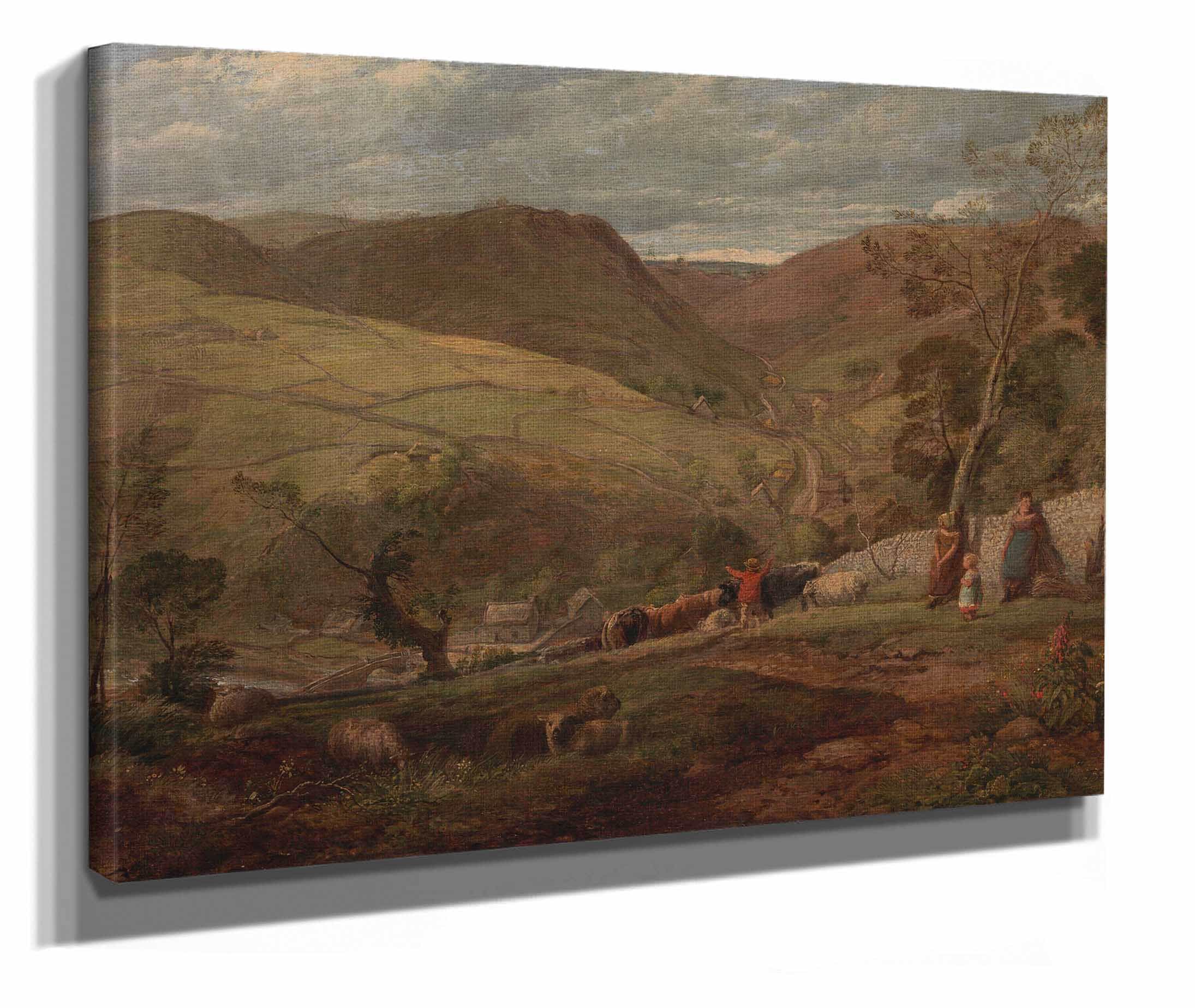 Hanson Toot View In Dovedale by John Linnell