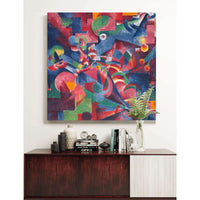 Happening Geschehen by Johannes Molzahn